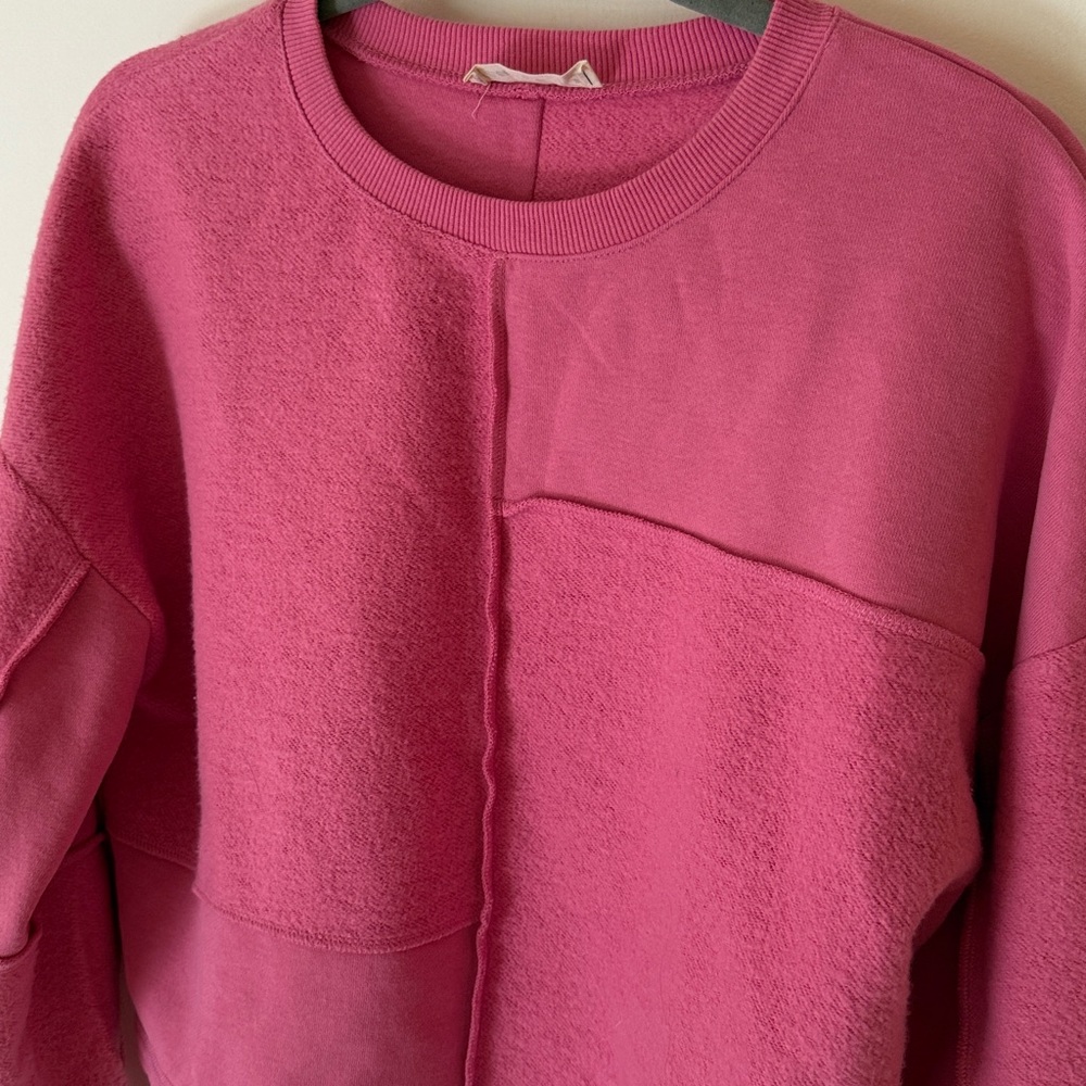 Pink Crew Neck Sweater - Picture 4 of 7
